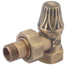 Carlo Poletti Кран відсікаючий кутовий BRONZE Ø1/2″ ARTISTIC (V67410MA)