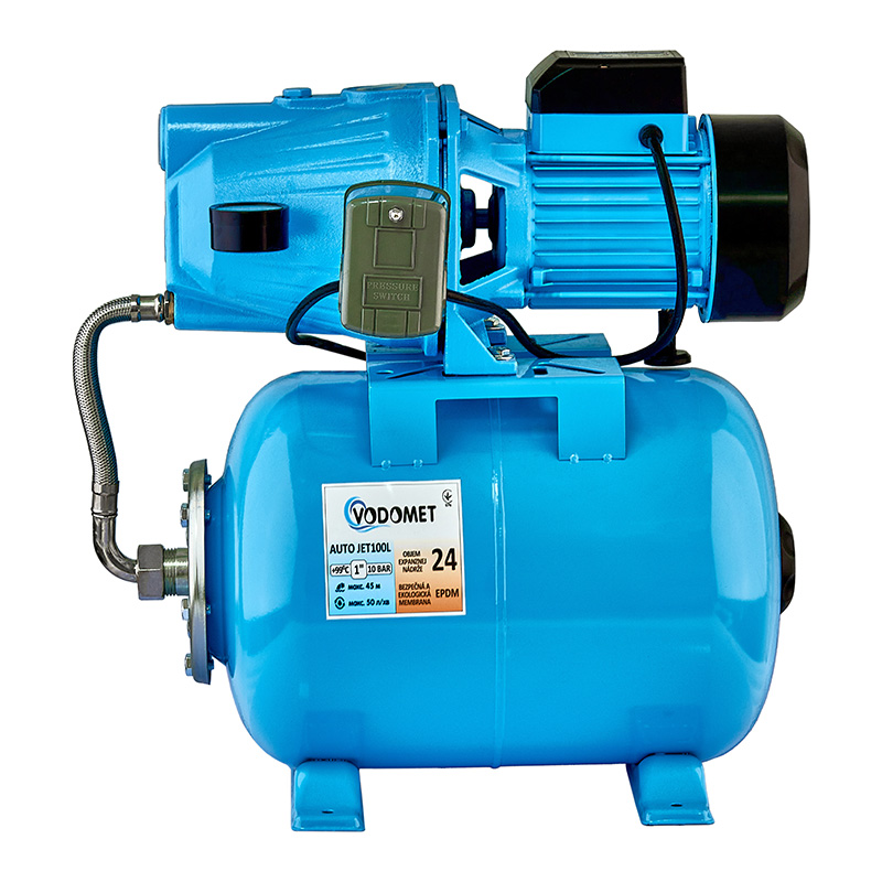 Насосная станция Vodomet Auto JET100L (корпус – чугун) (VO4178)