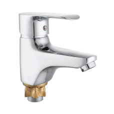 Смеситель для умывальника WEZER VRL127-16, Ø40, гайка, хром