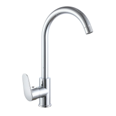 Смеситель для кухни WEZER VRL419-11 с поворотным изливом, Ø35, хром