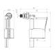 ANI-plast Арматура наповнення WC5050 бокова G1/2