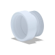 ANI-plast Манжета пряма для унітазу W0210 Ø110