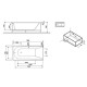 AM.PM W72A-170-075W-R2 Каркас для ванни Spirit 170х75