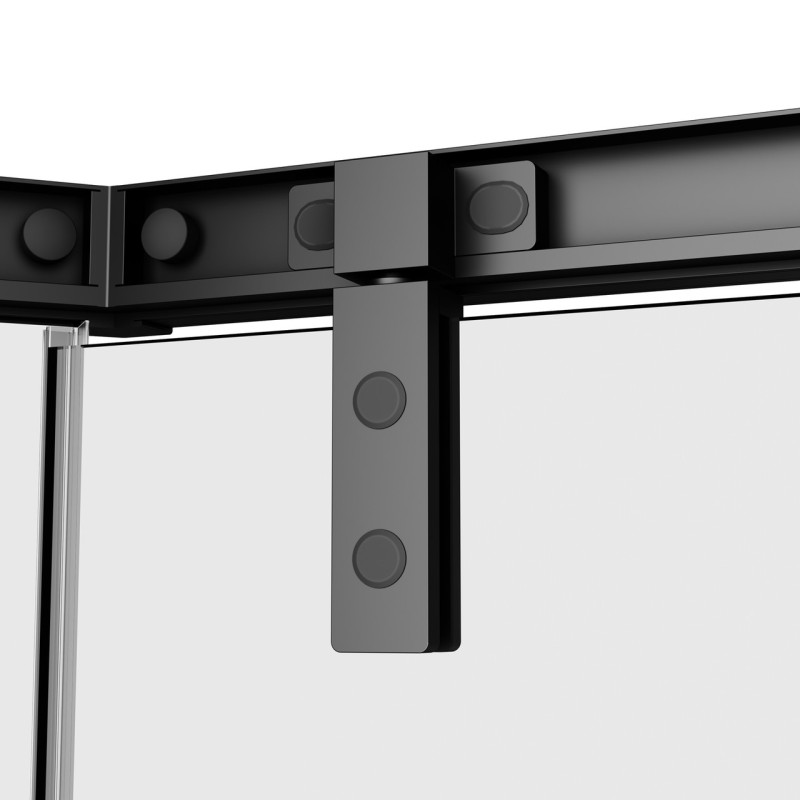 Душова кабіна AM.PM Gem 5-corner Pivot 90x90 см без піддону W90UG-405-9090-BT