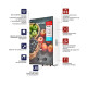 Газова колонка MIXXUS GWH-0310 BASIC GLASS димохідна 10 л/хв (панель зі скла з малюнком) (WH0024)