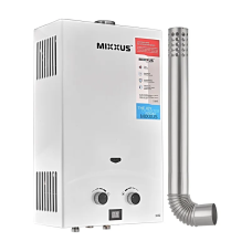 Газова колонка Mixxus GWH-0710 BASIC TURBO WHITE турбована 10 л/хв (WH0028)