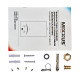 Газова колонка Mixxus GWH-0710 BASIC TURBO WHITE турбована 10 л/хв (WH0028)