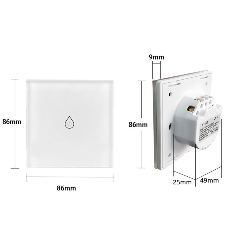 Thermo Alliance Контролер для водонагрівача (16А) з WiFi WS-EU-BW