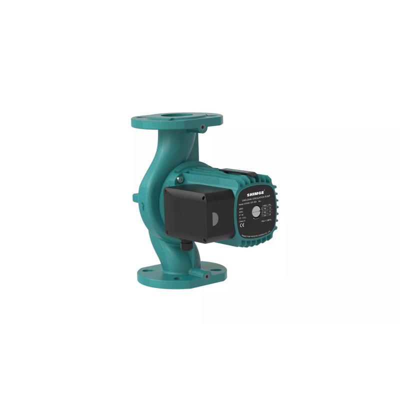 SHIMGE Насос циркуляційний XPS65-12F-340, 380В, мокрий ротор, Hmax 12,5м, Qmax 480л/хв, DN50, 340мм, 1,3 кВт, фланець