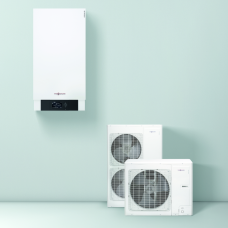 Viessmann Комплект тепловий насос з бойлером VITOCAL 100-S 9,1 - 15,5 кВт AWB-M-E-AC + Vitocell 200 л (Z023765)