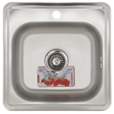 Мойка кухонная Zerix Z4848-06-160E (Satin) (ZM0557)
