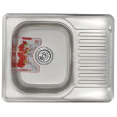 Мойка кухонная Zerix Z6350-08-180E (Satin) (ZM0563)