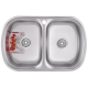 Мойка кухонная Zerix Z7749-08-180E (Satin) (ZM0565)