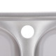 Мойка кухонная Zerix Z7749-08-180E (Satin) (ZM0565)