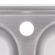Мойка кухонная Zerix Z7749-08-180D (decor) (ZM0566)