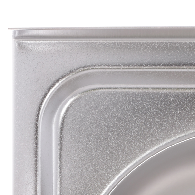 Мойка кухонная Zerix Z8050D-08-180E DOUBLE (Satin) (ZM0569)