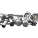 Мойка кухонная Zerix Z8050D-08-180MD Double (micro decor) (ZM0613)