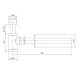 IMPRESE BRENTA сифон для умивальника, графітовий хром, (ZMK091908600)