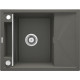 Deante Мийка кухонна Magnetic, граніт, прямокут., с крылом, 640х500х219мм, чаша - 1, врізна, антрацит (ZRM_T11A)