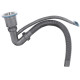 Мойка кухонная Zerix Z510-06-180MD (micro decor) (ZS0560)
