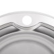 Мойка кухонная Zerix Z510-06-180MD (micro decor) (ZS0560)