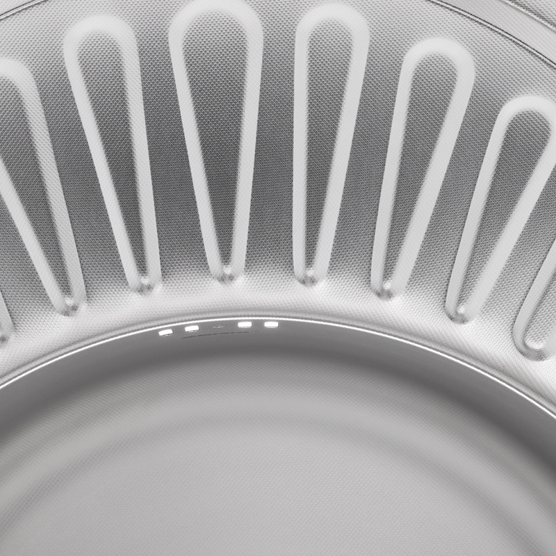 Мойка кухонная Zerix Z5745-06-160MD (micro decor) (ZS0562)