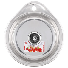 Мойка кухонная Zerix Z4843-06-160P (polish) (ZS0565)