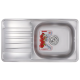 Мойка кухонная Zerix Z7642-08-180MD (micro decor) (ZS0573)