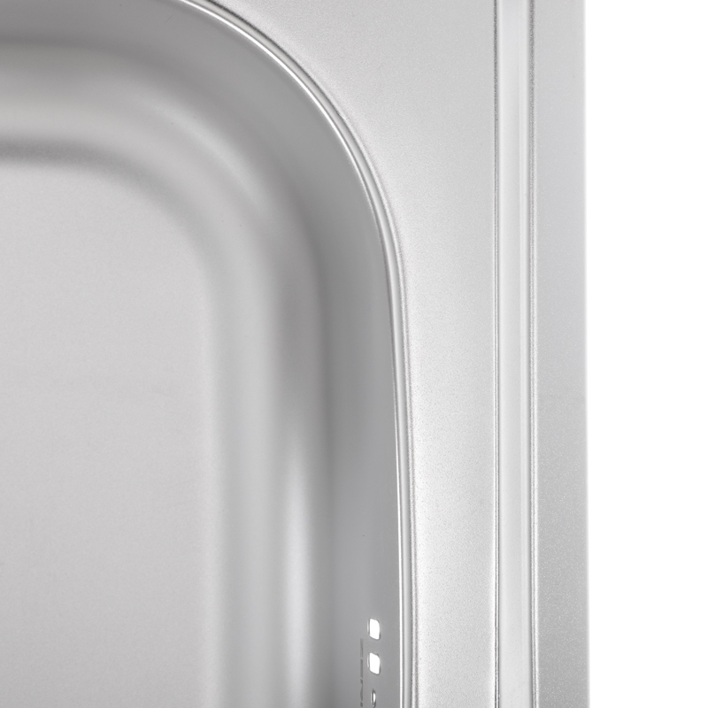 Мойка кухонная Zerix Z5050-08-180E (Satin) (ZS0582)