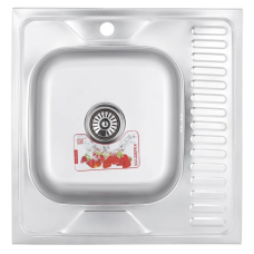 Мойка кухонная Zerix Z6060L-08-180MD (micro decor) (ZS0587)