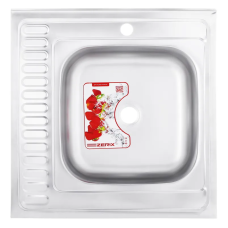 Мойка кухонная Zerix Z6060R-08-180MD (micro decor) (ZS0591)