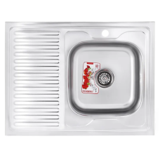Мойка кухонная Zerix Z8060R-06-160MD (micro decor) (ZS0608)