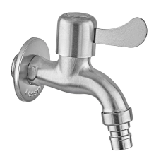 Кран для холодной воды Zerix BIB-002 1/2 (нерж. сталь) (ZX1490)