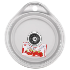 Мойка кухонная Zerix Z4843-08-180E (Satin) (ZX1598)