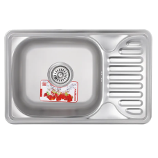 Мойка кухонная Zerix Z6642-08-180E (Satin) (ZX1600)