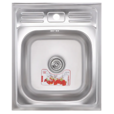 Кухонная мойка накладная Zerix Z5060-06-160E (Satin) (ZX1611)