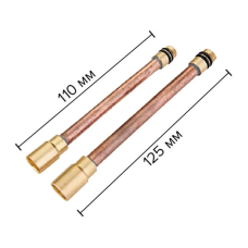 Комплект удлинителей подводки смесителя (2 шт) Zerix LRH401 (ZX2641)