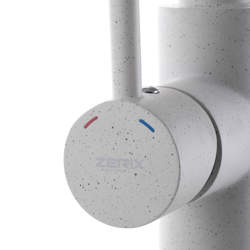 Смеситель для кухни Zerix LR4055W-3 с выходом для питьевой воды (ZX2643)