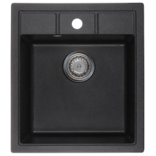 Мойка кухонная Zerix ZS-4651S-03 Черная (ZX4564)