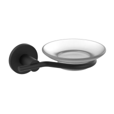 Мыльница настенная Zerix Delux M1302A Black (ZX4646)