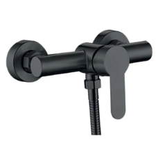 Смеситель для душа Zerix DAX-003 Black с нерж. стали SUS304 (ZX4813)