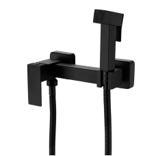 Смеситель для гигиенического душа Zerix KUB-222 Black (нерж. сталь) (ZX4857)