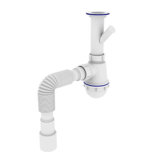 Сифон для кухни Zerix SK-01-B 1 1/2