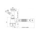 Сифон для кухни Zerix SK-01-B 1 1/2