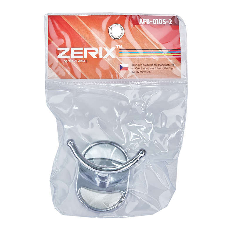Крючок двойной Zerix AFB-0105-2 (ZX5048)