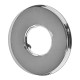 Чашка декоративная Zerix RST-01 Chrome (круглая) из нержавеющей стали SUS304 (цвет хром) (ZX5106)