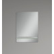 Зеркало настенное Zerix SANSA MRZ05-60x85x10 прямоугольное с полкой (ZX5628)
