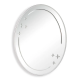 Зеркало настенное Zerix FUSION MOZ03-55x70 овальное с декором (ZX5632)