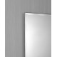 Зеркало настенное Zerix KUBIX MRZ06-45x60-Reverse прямоугольное с декором (ZX5633)