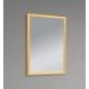 Зеркало настенное Zerix FONTE MRZ09-70x85-Reverse GOLD прямоугольное в золотой раме (ZX5639)